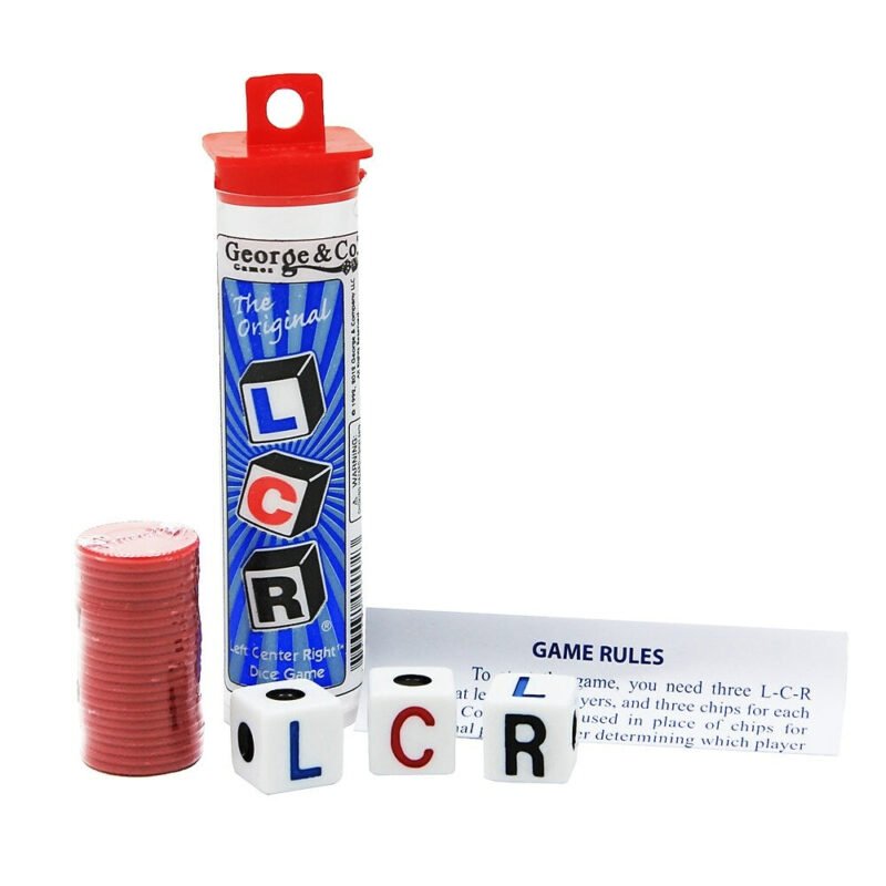LCR® Left Center Right™ Dice Game - Junior Size